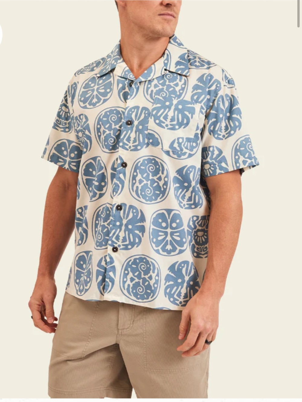 Howler Brothers Monoloha Hawaiian short sleeve button up shirt XXL